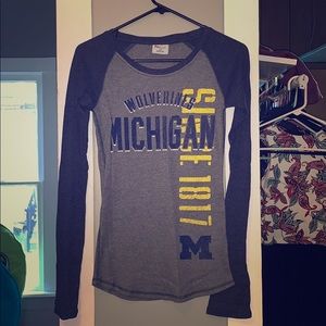 UofM long sleeve shirt